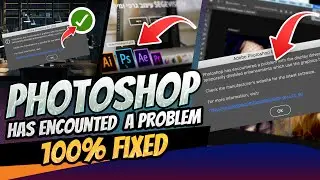🔧 Photoshop Has Encountered a Problem with Display Driver | 100% Working Solution 2025 | Urdu/Hindi