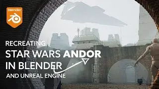 Recreated this Shot from StarWars ANDOR in Blender and Unreal Engine!