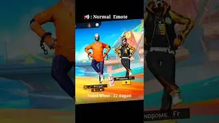 Free Fire × Natu Natu Emote 😍 