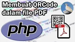 Membuat QR Code di dalam sebuah file PDF dengan menggunakan PHP