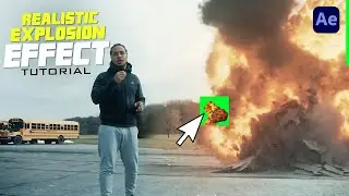 How to Composite Realistic Explosions in After Effects | VFX Tutorial for Beginners & Filmmakers