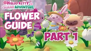 Flower Guide Part 1 - how planting works in Hello Kitty Island Adventure