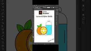 Adobe illustrator Speed Art #shorts