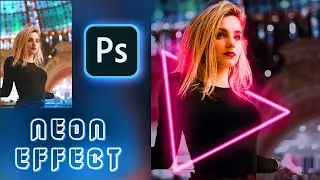 Neon Light Effect Photoshop Tutorial 2022