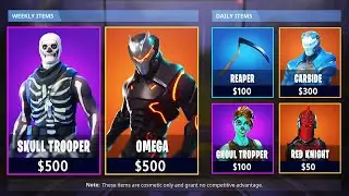 $1000 Fortnite Locker Showcase! Max Omega, Skull Trooper & Max Carbide! (Fortnite Rarest Skins)