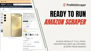Ready To Run Amazon Scraper