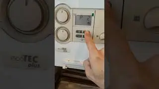 How to put a Vaillant Ecotec (Old type) boiler, into test Program P2 Minimum Rate