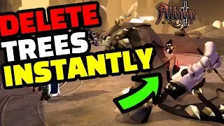 Tier 8 Wood Gathering in Tier 5 Zone - Albion Online