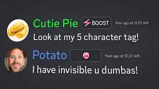 How To Create Invisible or 5-Character Server Tag On Discord