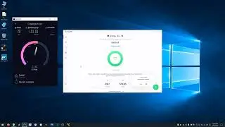 Purevpn speedtest on Exetel ISP