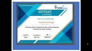 Free  Ethical Hacking Quiz Certificate