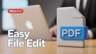 How to Edit PDF File in Nitro Pro 2024 [PDF Editor Tools]