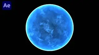 How to Create an Energy Ball - No Plugins - After Effects Tutorial
