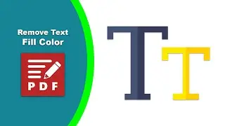 How to Erase Text Background Color in PDF Documents in PDF-XChange Editor