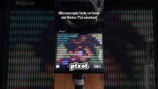 Televisore vecchio al microscopio😳👾 (@blameblamegame)via tt