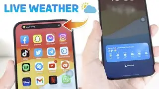 AWESOME Live Weather on iPhone 14 Pro/Max - Live Activities