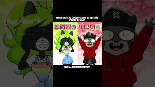 DIGITAL CIRCUS TRANSFORMATION COMPARISON Rocky Rakoon Animation Meme 