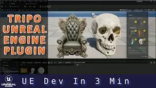 Tripo Bridge Tutorial – AI Models Directly in Unreal Engine!