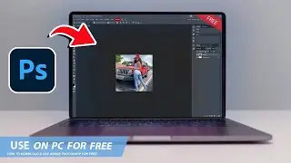 🔧ADOBE PHOTOSHOP: HOW TO DOWNLOAD & USE PHOTOSHOP ON PC / LAPTOP FOR FREE🔥(2024)