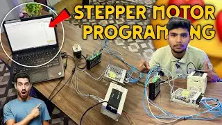 STEPPER MOTOR | CLOCKWISE 🔃 AND ANTICLOCKWISE PROGRAM | STEPPER MOTOR MIMI PROJECT.