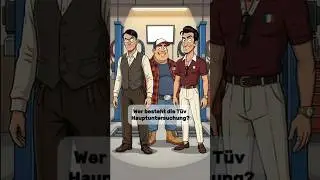 Wer besteht den TÜV? Deutscher vs Amerikaner vs Italiener #satire #lustig #animation #deutsch #auto