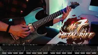 Top 10 Metal Rock Guitar Riffs + Tabs And Free Backing Track MP3 Download 