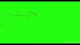 Hd Blood Burst with Motion Blur 50 green screen
