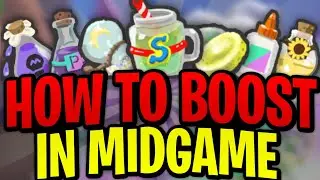 How to boost in midgame! | Roblox bee swarm simulator
