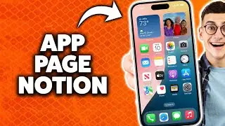 How to Get iPhone App Widget to Open Specific Notion Page 2026 (Step-By-Step Tutorial)