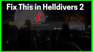 Fix Connection Error Failed to join game lobby in Helldivers 2