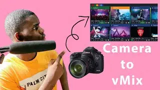 How to connect your DSLR camera to vMix for Livestreaming - vMix Tutorial | Streaming Setup | DSLR