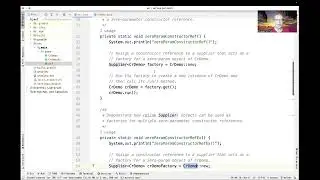 Applying Java Supplier Objects with Constructor References