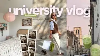 UNIVERSITY VLOG ( entre études, lecture et déco )