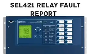 How to check Fault Report in SEL-421 Distance relay