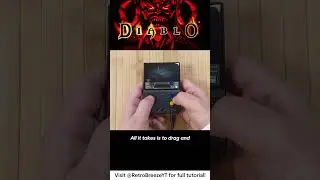 PLAY DIABLO RIGHT NOW on Miyoo Mini Plus 😈🔥🎮 