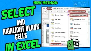 How to Highlight Blank Cells in Excel ( Step-by-Step )