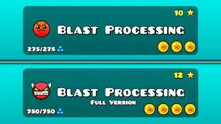Blast Processing: Normal vs Full Version