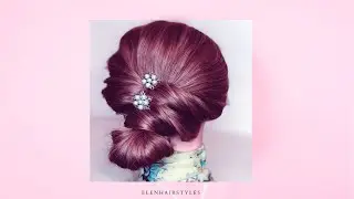 How to make an easy evening hairstyle on a quick hand on medium and long hair with your own hands