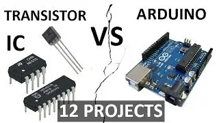 Top 12 Electronics Projects On Breadboard Using IC, Transistor & Arduino (COMPILATION)