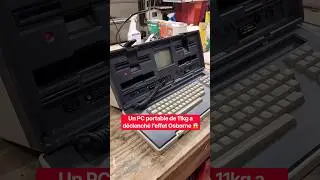 Un PC portable de 11kg a déclenché l’effet Osborne 😱 #pc #tech #innovation #histoire #storytime
