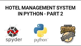 Hotel Management System in Python - Part 2