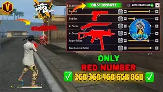 Free Fire Headshot Setting After Ob51 Update 2025⚡Best Sensitivity Settings ⚙️| Sensitivity Setting 