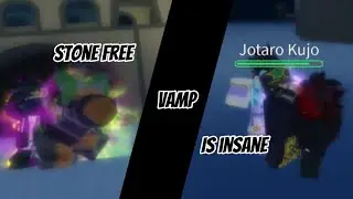 [YBA] Stone free vamp is INSANE!