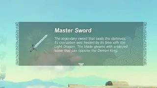 Tears of the Kingdom - Master Sword