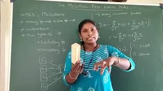 McCulloch-Pitts Neural Network Model – Introduction by Deeba Kannan