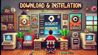How to Install Godot Engine 4 in 1 min | Beginner's No-Code AI Course (2) 