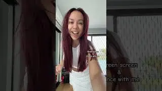 Omg people are green screening this video and dancing with me and it’s making me so happy!! Ily ❤️