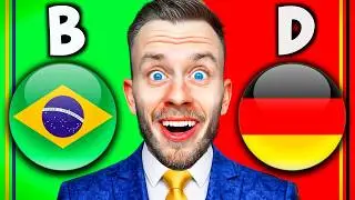 Ich habe mit dem BESTEN LAND pro BUCHSTABE gespielt! 👀🔠