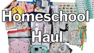 Homeschool Haul