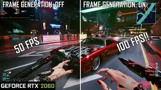 Cyberpunk 2077 | Frame Generation on RTX 2060 6 GB | AMD FSR 3 Mod